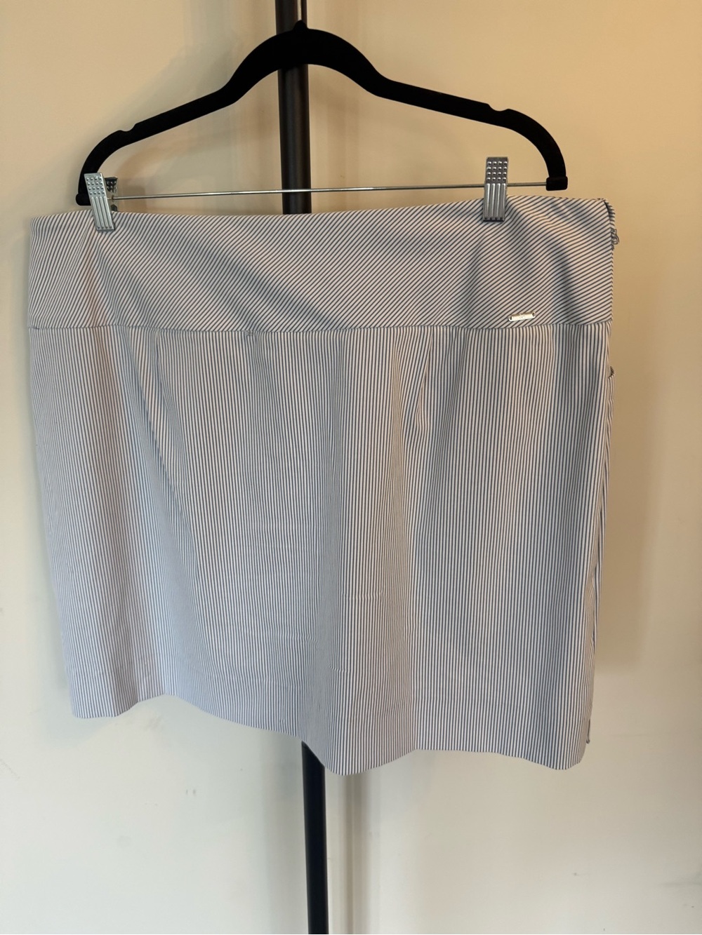 3/$15 Classic Blue Pinstripe Women’s Skort